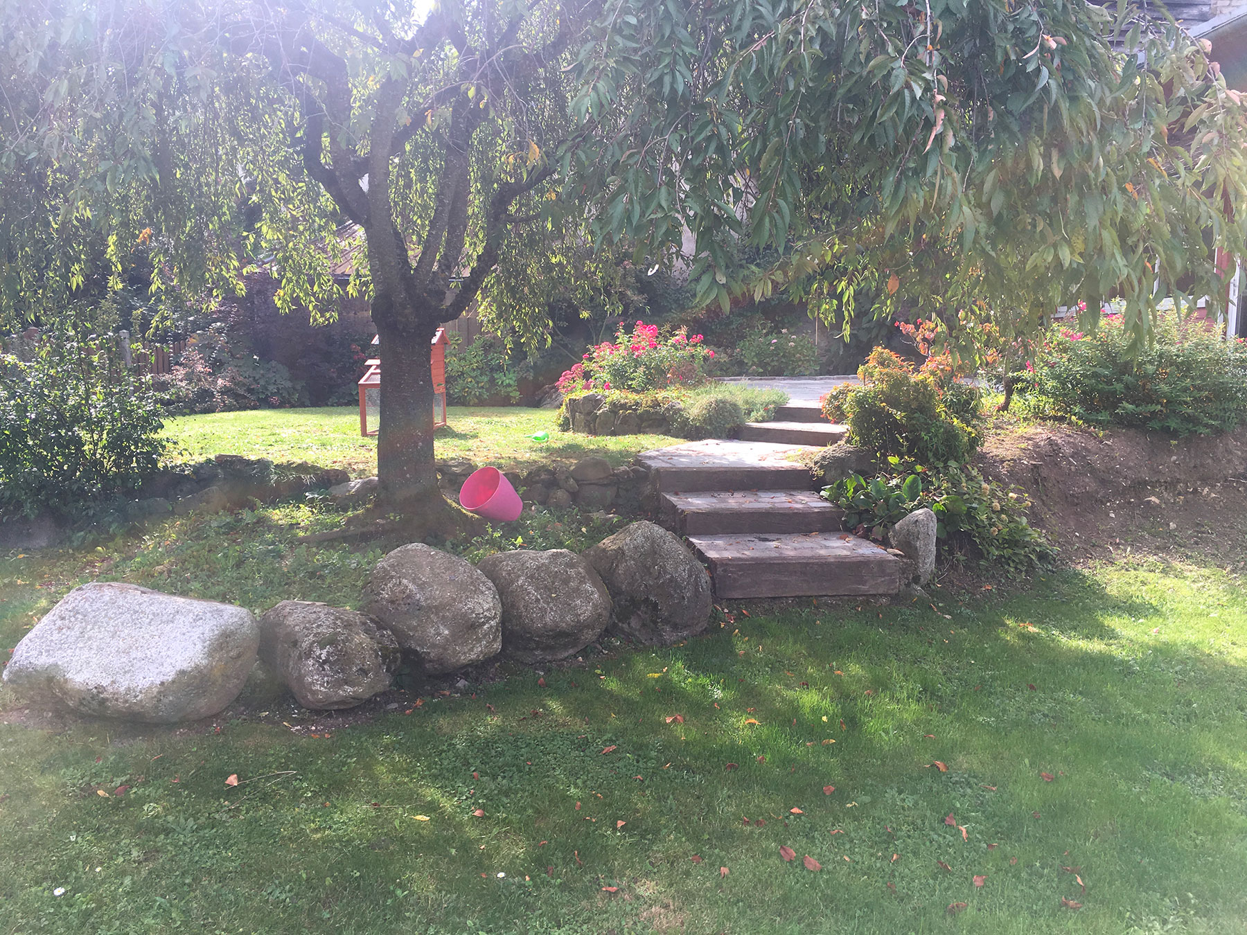 escalier de jardin